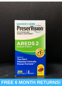 areds2 formula 210 soft gels